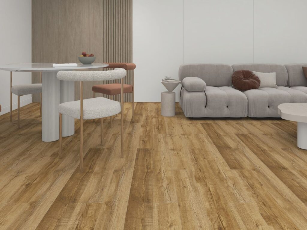 Premium Oak SPC Flooring – JVC Apartment