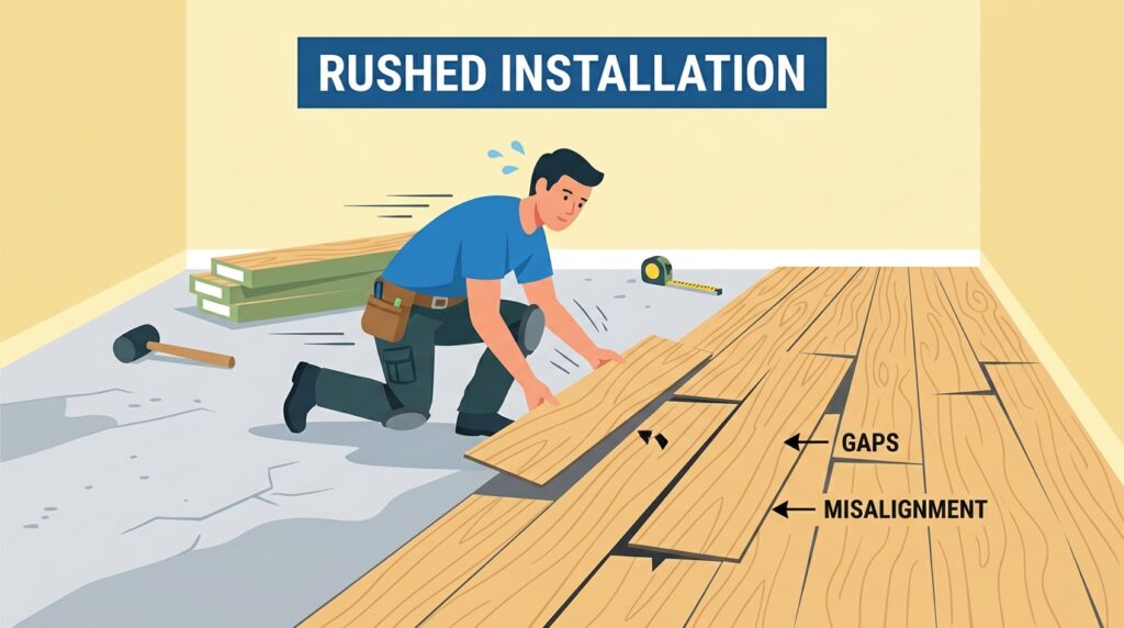Vinyl Flooring Installation Mistakes Dubai (Avoid 10 Errors)
