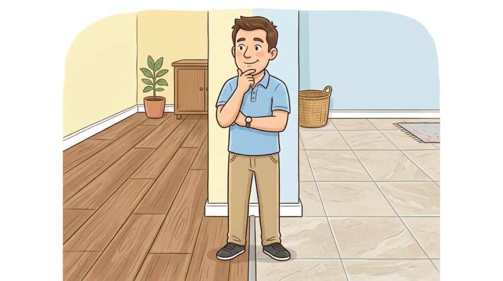 SPC Flooring vs Porcelain Tiles