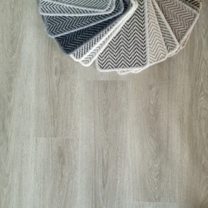 Grey Ashen Silver Oak Plank SPC Flooring Dubai