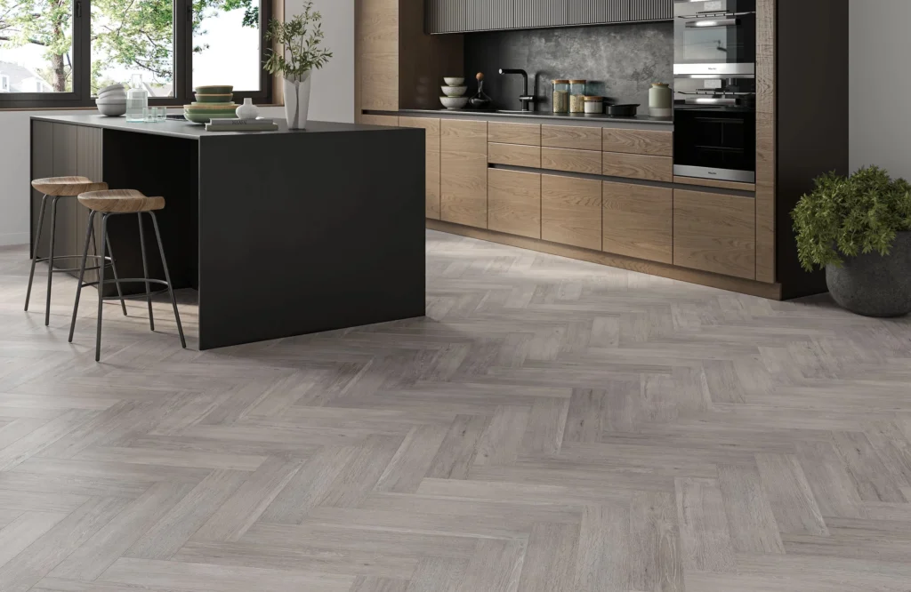 Waterproof Titan Grey Oak Floor Design